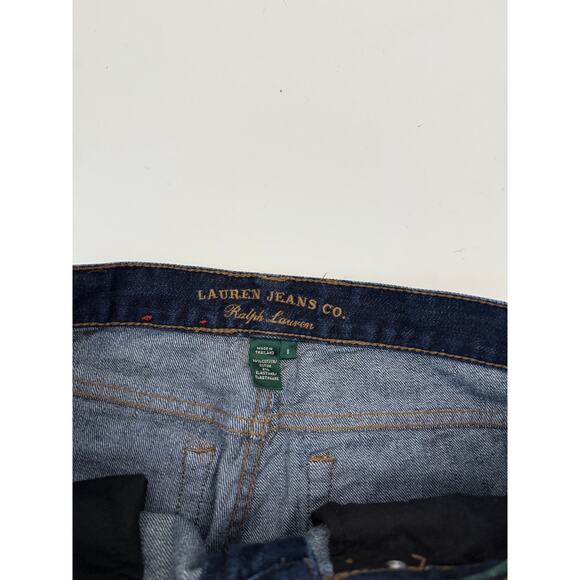 Ralph Lauren dark wash bootcut jeans - size 8 - Picture 2 of 9